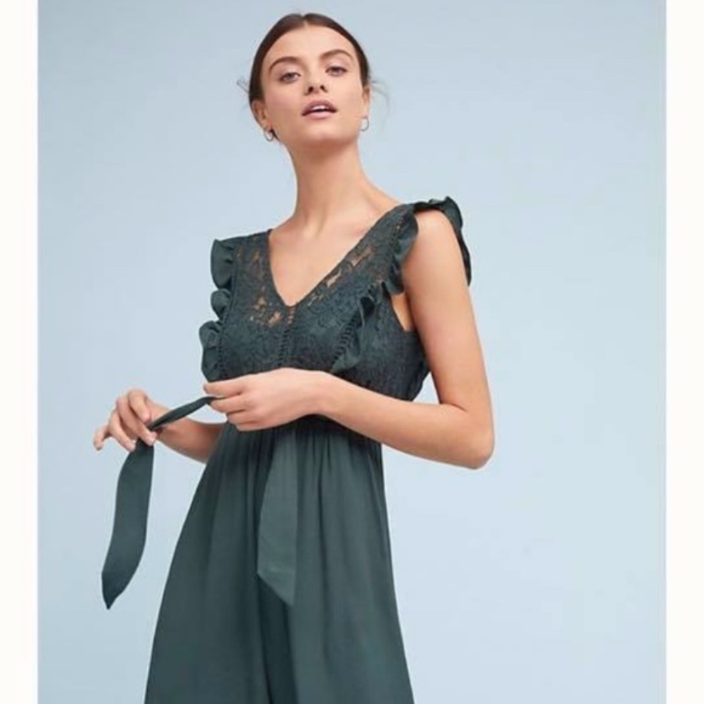 Anthropologie Tracy Reese Jemma Lace Jumpsuit